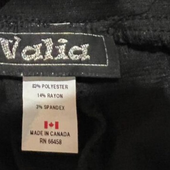 Brand New Valia Black and White Flare Skirt Size Medium - Picture 3 of 6